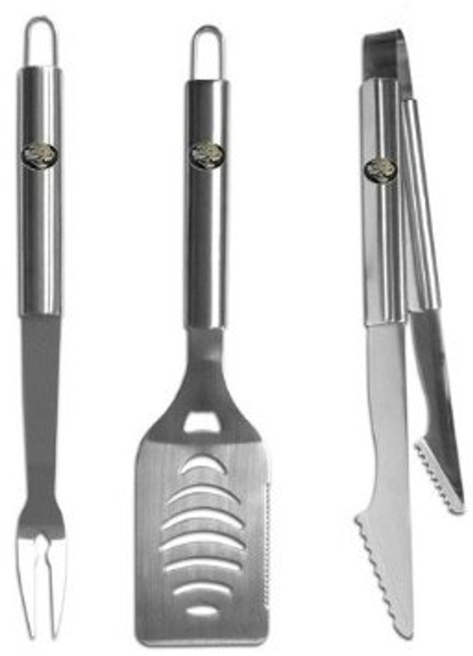 Jacksonville Jaguars Grilling BBQ 3 Piece Utensil Set - Sports Collectibles, Sports Memorabilia, Sports Fan Shop, Sports Gifts