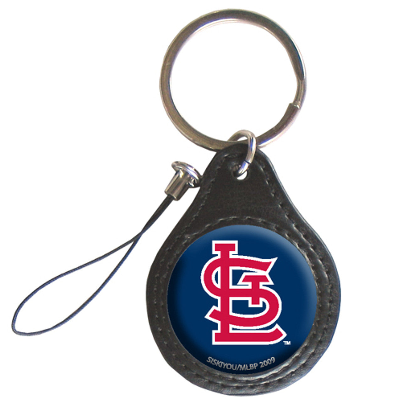 St. Louis Cardinals Key Ring with Screen Cleaner CO - Sports Collectibles, Sports Memorabilia, Sports Fan Shop, Sports Gifts