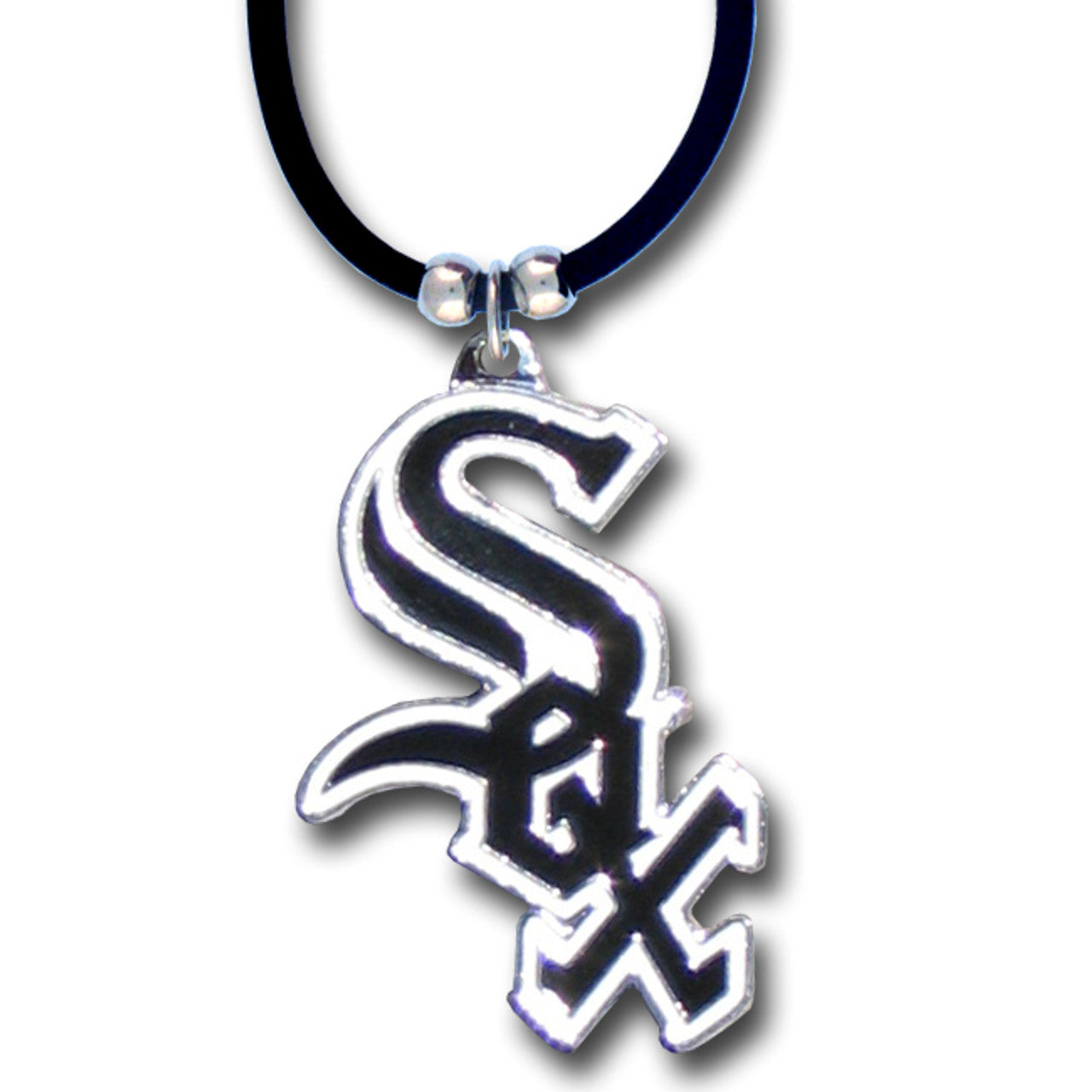 Chicago White Sox Necklace Rubber CO - Sports Collectibles, Sports Memorabilia, Sports Fan Shop, Sports Gifts