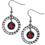 Boston Red Sox Earrings Hoop Rhinestone CO - Sports Collectibles, Sports Memorabilia, Sports Fan Shop, Sports Gifts