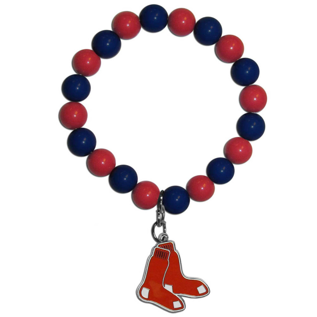 Boston Red Sox Bracelet Bead Style CO - Sports Collectibles, Sports Memorabilia, Sports Fan Shop, Sports Gifts