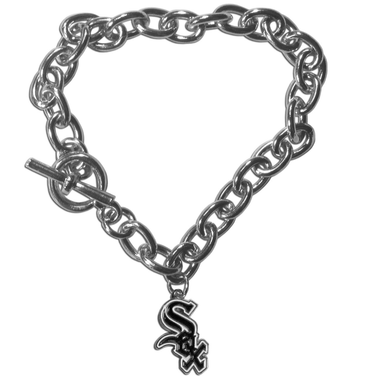 Chicago White Sox Bracelet Chain Link Style CO - Sports Collectibles, Sports Memorabilia, Sports Fan Shop, Sports Gifts