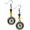 Oakland Athletics Earrings Dangle Style CO - Sports Collectibles, Sports Memorabilia, Sports Fan Shop, Sports Gifts