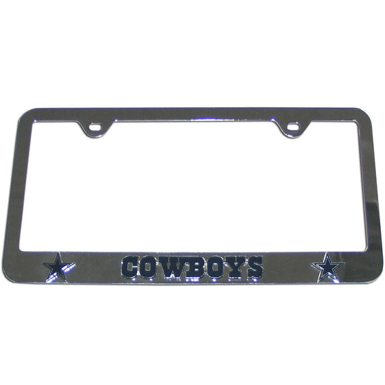 Dallas Cowboys License Plate Frame CO - Sports Collectibles, Sports Memorabilia, Sports Fan Shop, Sports Gifts