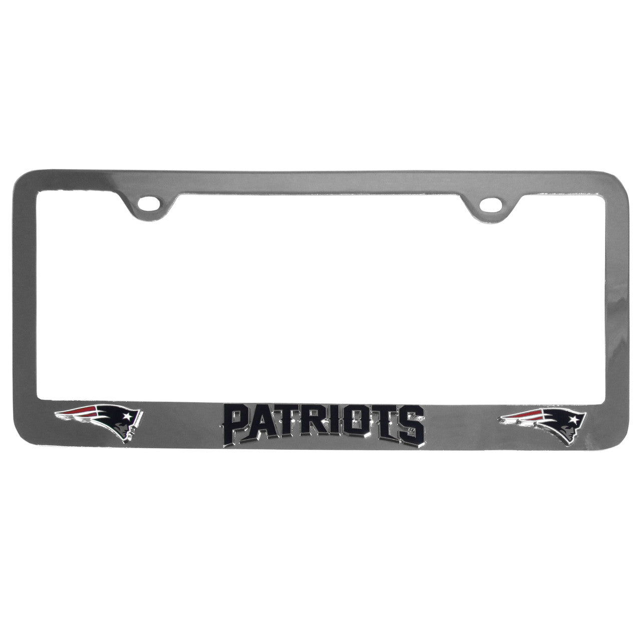 New England Patriots License Plate Frame CO - Sports Collectibles, Sports Memorabilia, Sports Fan Shop, Sports Gifts