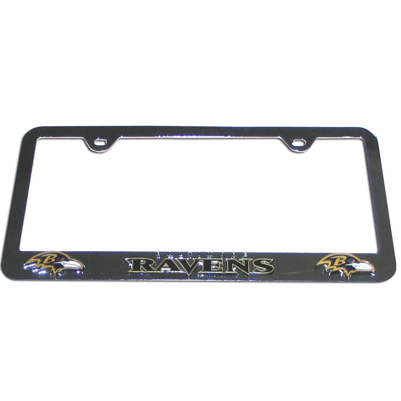 Baltimore Ravens License Plate Frame CO - Sports Collectibles, Sports Memorabilia, Sports Fan Shop, Sports Gifts