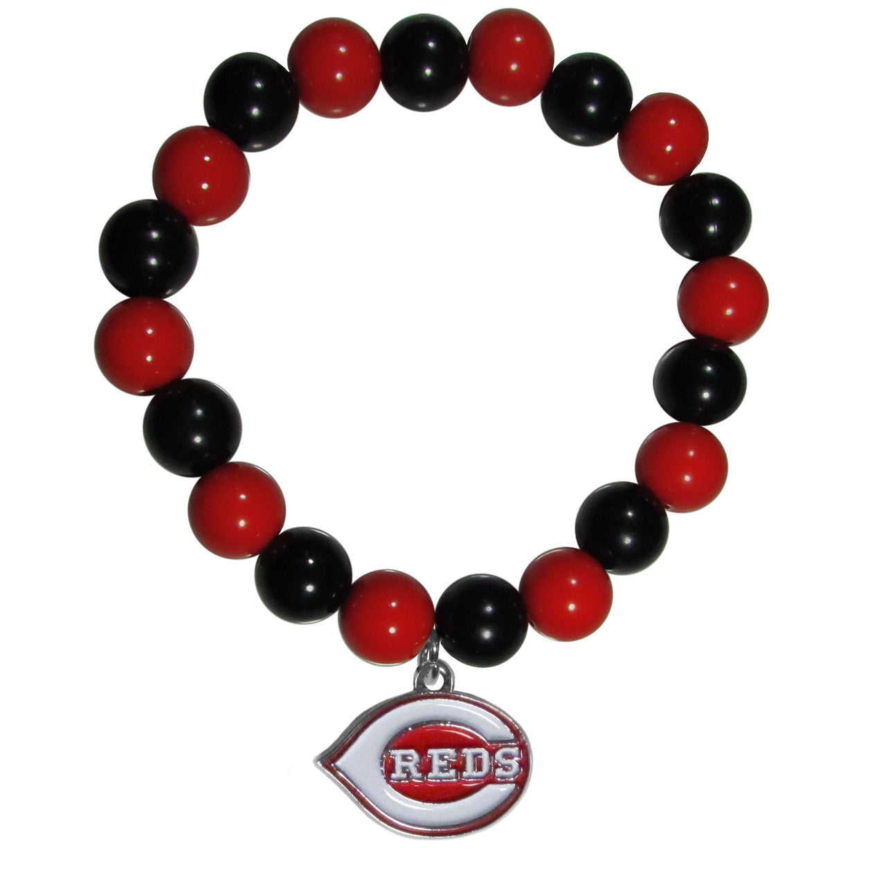 Cincinnati Reds Bracelet Bead Style CO - Sports Collectibles, Sports Memorabilia, Sports Fan Shop, Sports Gifts