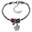 Washington Nationals Bracelet Euro Bead Style CO - Sports Collectibles, Sports Memorabilia, Sports Fan Shop, Sports Gifts