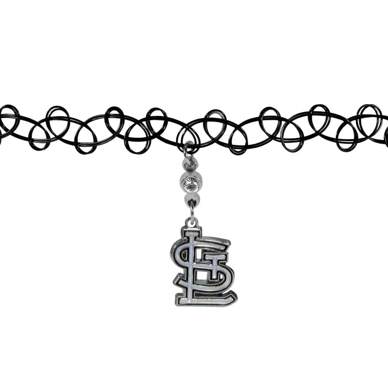St. Louis Cardinals Necklace Knotted Choker CO - Sports Collectibles, Sports Memorabilia, Sports Fan Shop, Sports Gifts