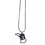 Detroit Tigers Necklace Chain with State Shape Charm CO - Sports Collectibles, Sports Memorabilia, Sports Fan Shop, Sports Gifts