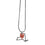New York Mets Necklace Chain with State Shape Charm CO - Sports Collectibles, Sports Memorabilia, Sports Fan Shop, Sports Gifts