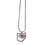 Cincinnati Reds Necklace Chain with State Shape Charm CO - Sports Collectibles, Sports Memorabilia, Sports Fan Shop, Sports Gifts