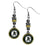 Oakland Athletics Earrings Fish Hook Post Euro Style CO - Sports Collectibles, Sports Memorabilia, Sports Fan Shop, Sports Gifts