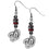 Washington Nationals Earrings Fish Hook Post Euro Style CO - Sports Collectibles, Sports Memorabilia, Sports Fan Shop, Sports Gifts