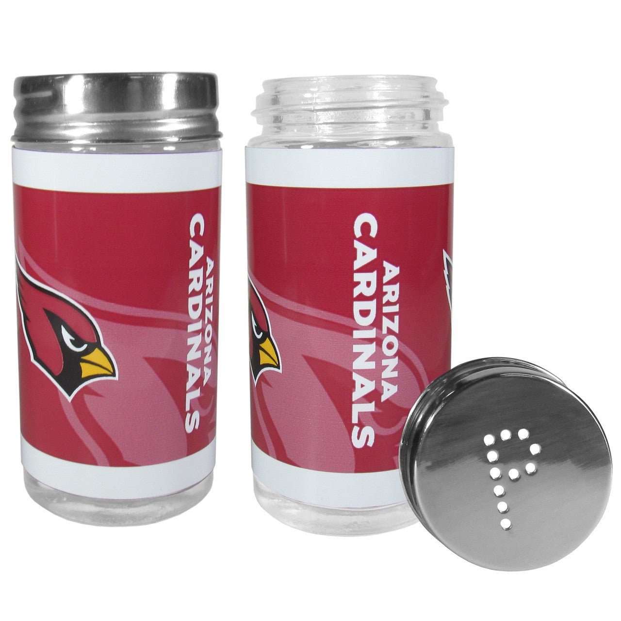 Arizona Cardinals Salt and Pepper Shakers Tailgater - Sports Collectibles, Sports Memorabilia, Sports Fan Shop, Sports Gifts