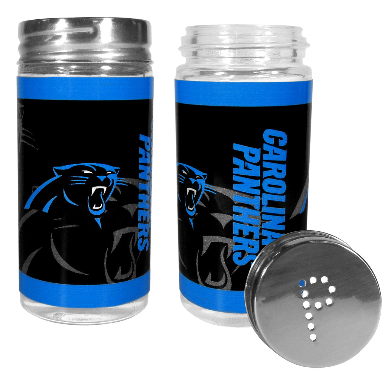 Carolina Panthers Salt and Pepper Shakers Tailgater - Sports Collectibles, Sports Memorabilia, Sports Fan Shop, Sports Gifts