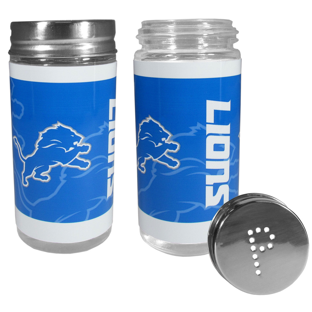 Detroit Lions Salt and Pepper Shakers Tailgater - Sports Collectibles, Sports Memorabilia, Sports Fan Shop, Sports Gifts