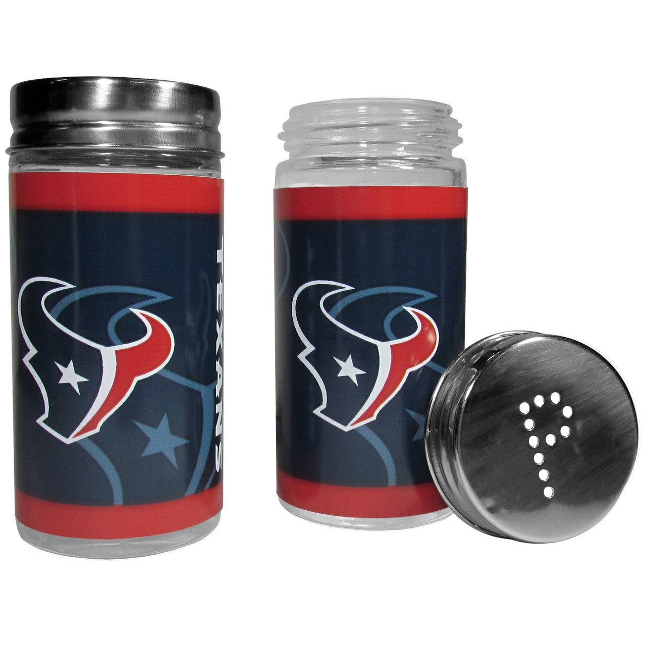 Houston Texans Salt and Pepper Shakers Tailgater - Sports Collectibles, Sports Memorabilia, Sports Fan Shop, Sports Gifts
