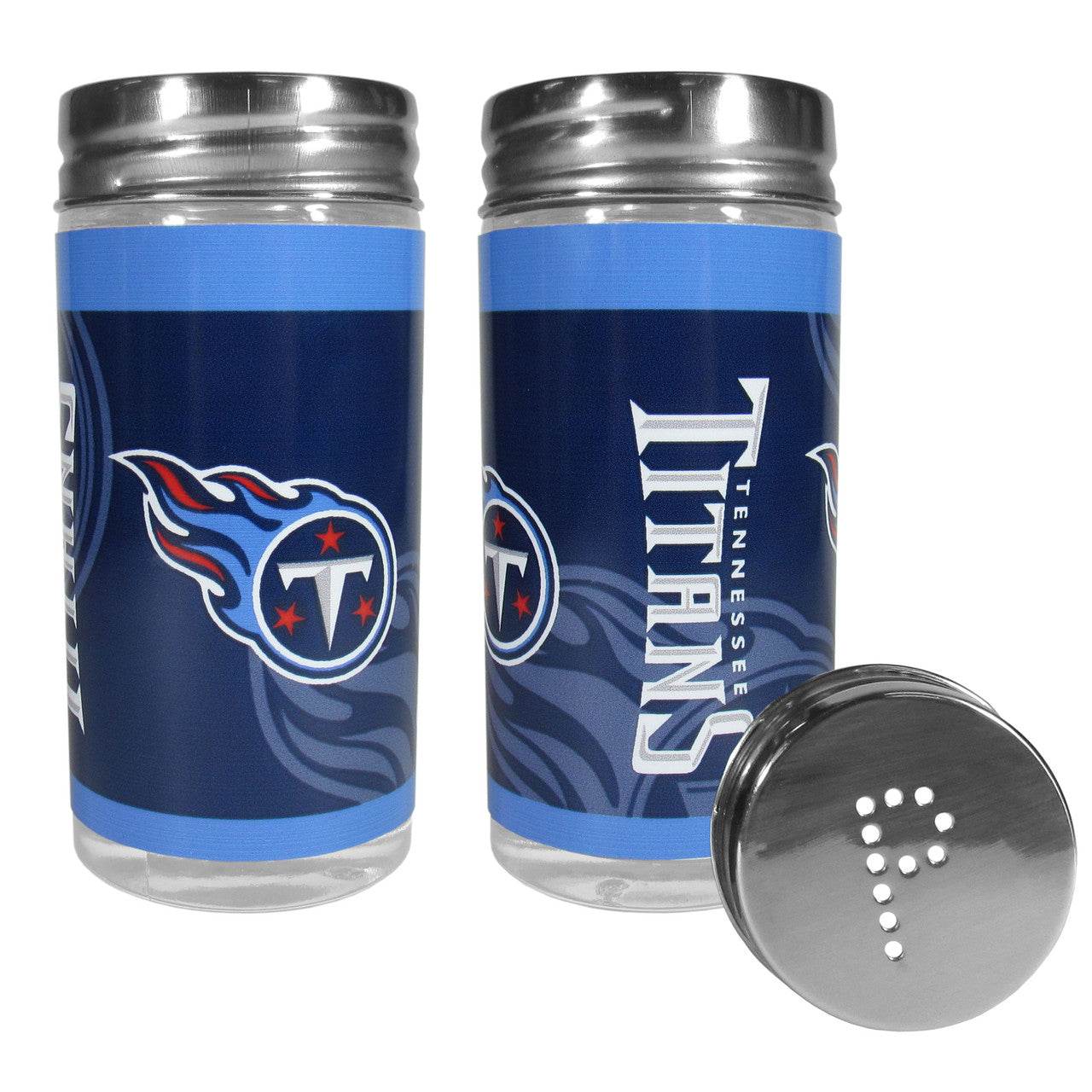 Tennessee Titans Salt and Pepper Shakers Tailgater - Sports Collectibles, Sports Memorabilia, Sports Fan Shop, Sports Gifts