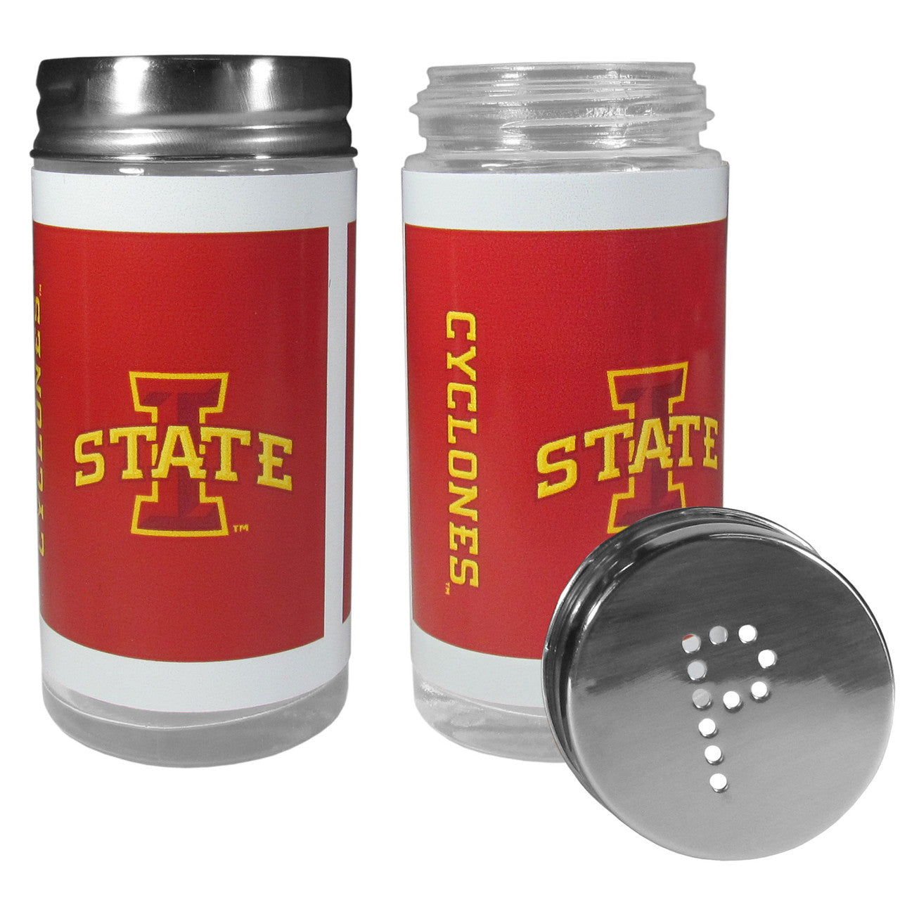 Iowa State Cyclones Salt and Pepper Shakers Tailgater - Sports Collectibles, Sports Memorabilia, Sports Fan Shop, Sports Gifts