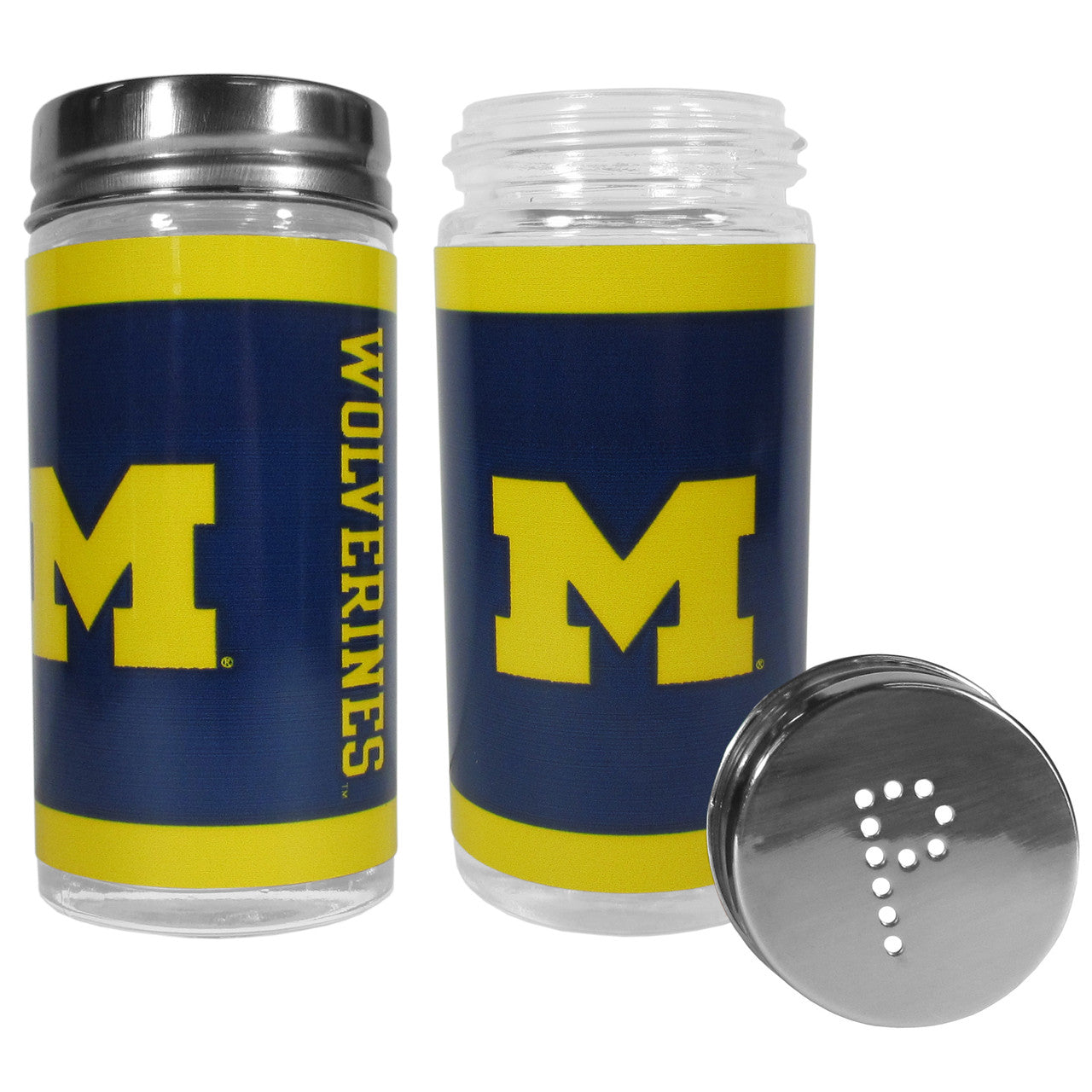 Michigan Wolverines Salt and Pepper Shakers Tailgater - Sports Collectibles, Sports Memorabilia, Sports Fan Shop, Sports Gifts