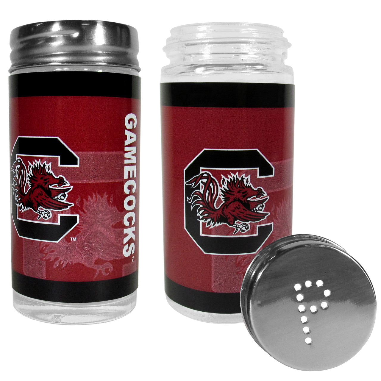 South Carolina Gamecocks Salt and Pepper Shakers Tailgater - Sports Collectibles, Sports Memorabilia, Sports Fan Shop, Sports Gifts