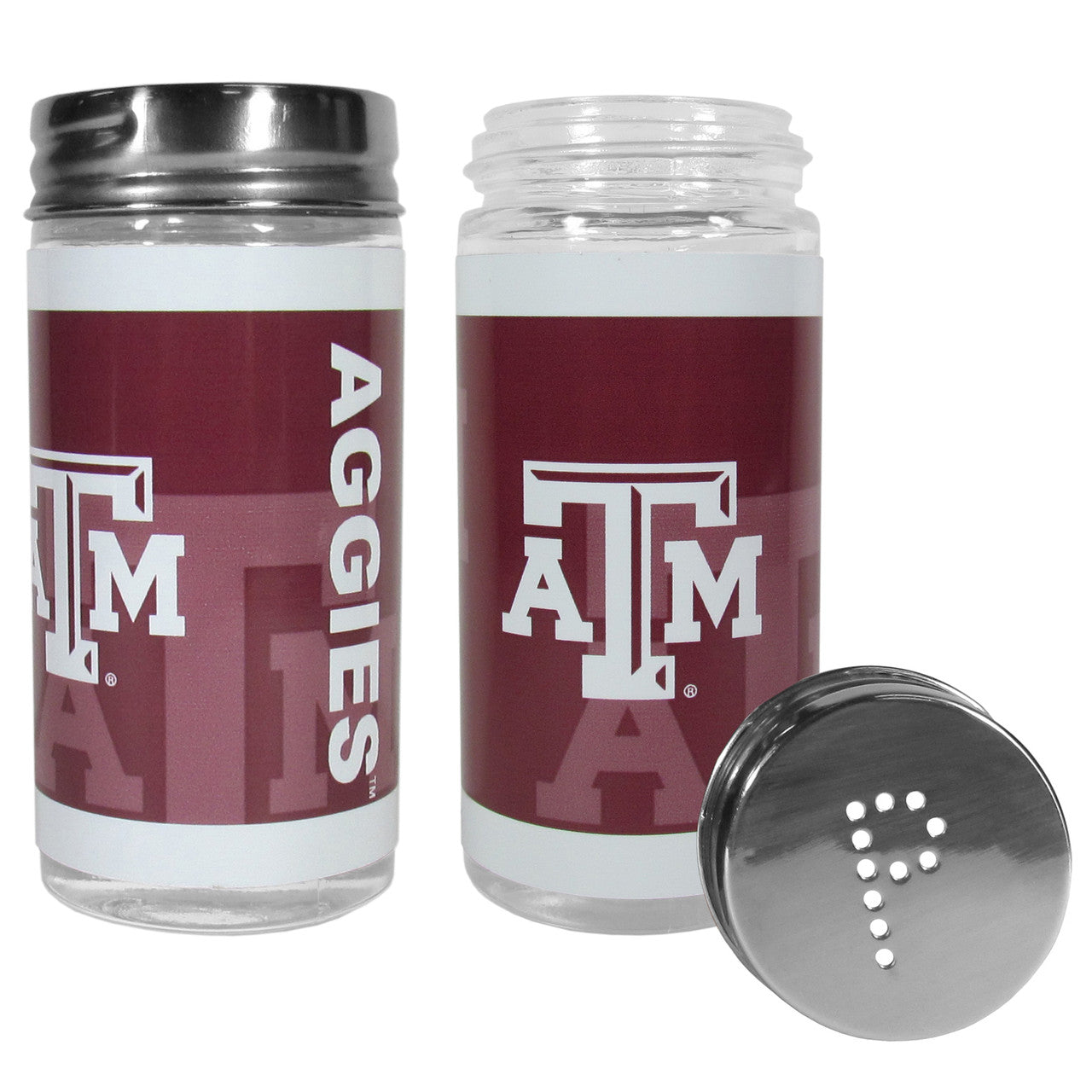 Texas A&M Aggies Salt and Pepper Shakers Tailgater - Sports Collectibles, Sports Memorabilia, Sports Fan Shop, Sports Gifts
