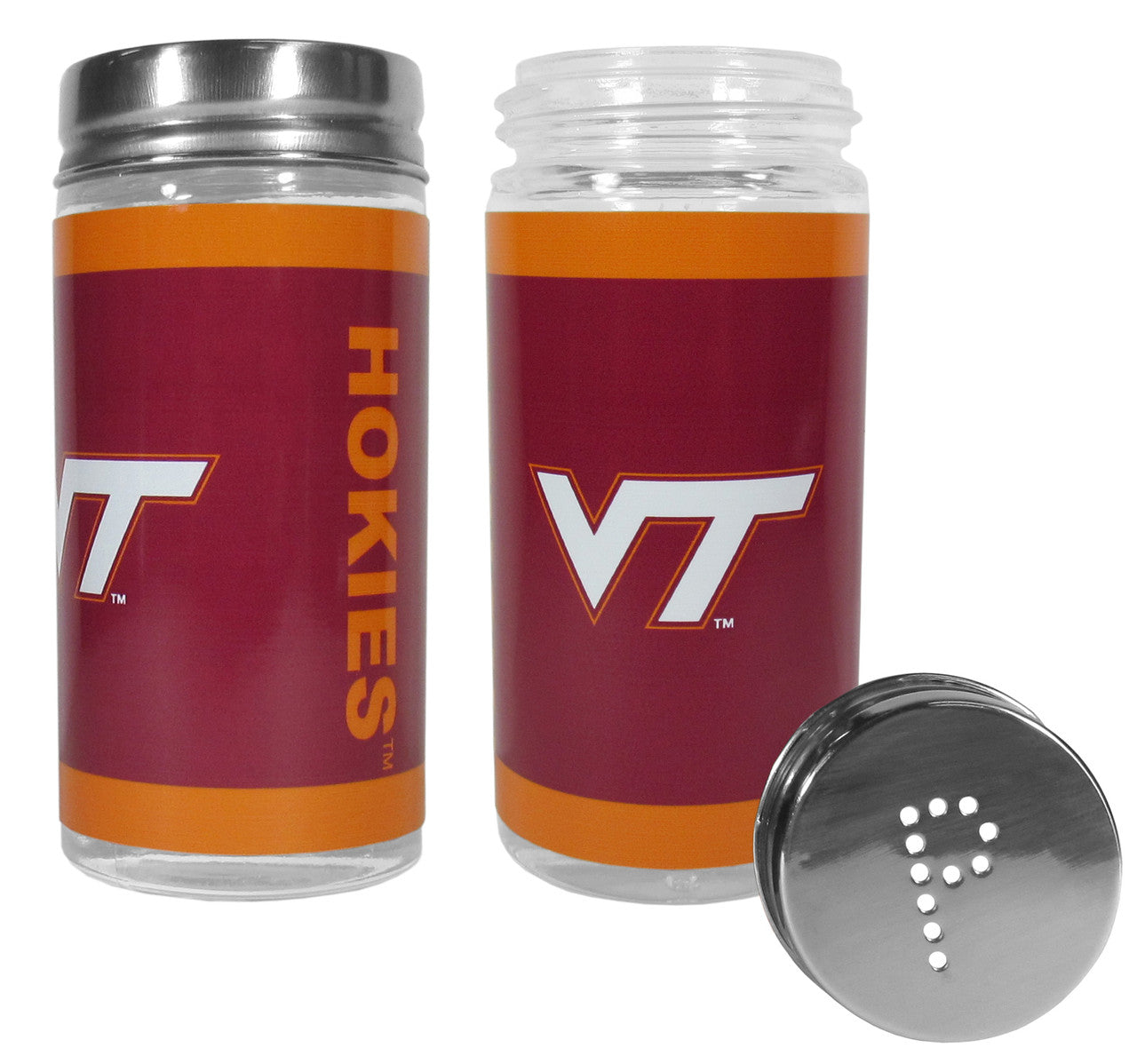 Virginia Tech Hokies Salt and Pepper Shakers Tailgater - Sports Collectibles, Sports Memorabilia, Sports Fan Shop, Sports Gifts