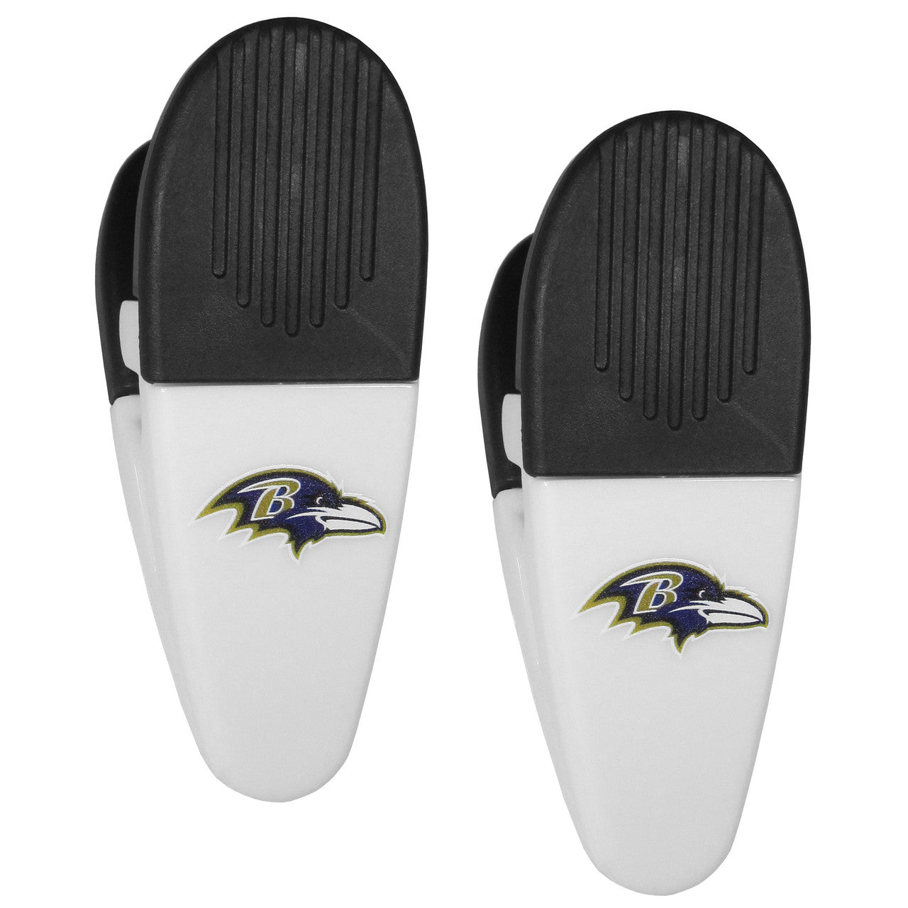 Baltimore Ravens Chip Clips 2 Pack - Sports Collectibles, Sports Memorabilia, Sports Fan Shop, Sports Gifts