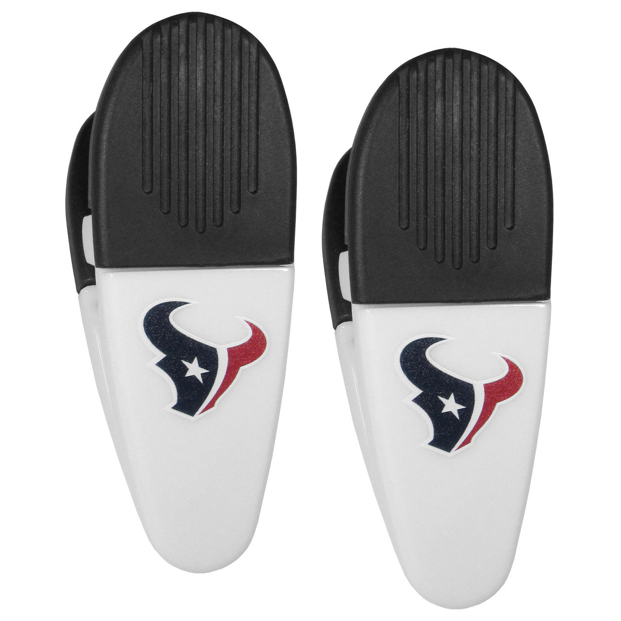 Houston Texans Chip Clips 2 Pack - Sports Collectibles, Sports Memorabilia, Sports Fan Shop, Sports Gifts
