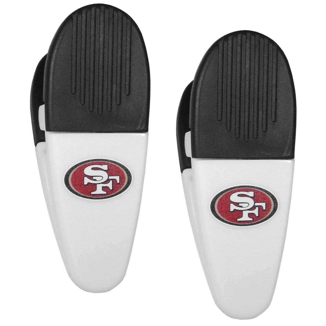 San Francisco 49ers Chip Clips 2 Pack - Sports Collectibles, Sports Memorabilia, Sports Fan Shop, Sports Gifts
