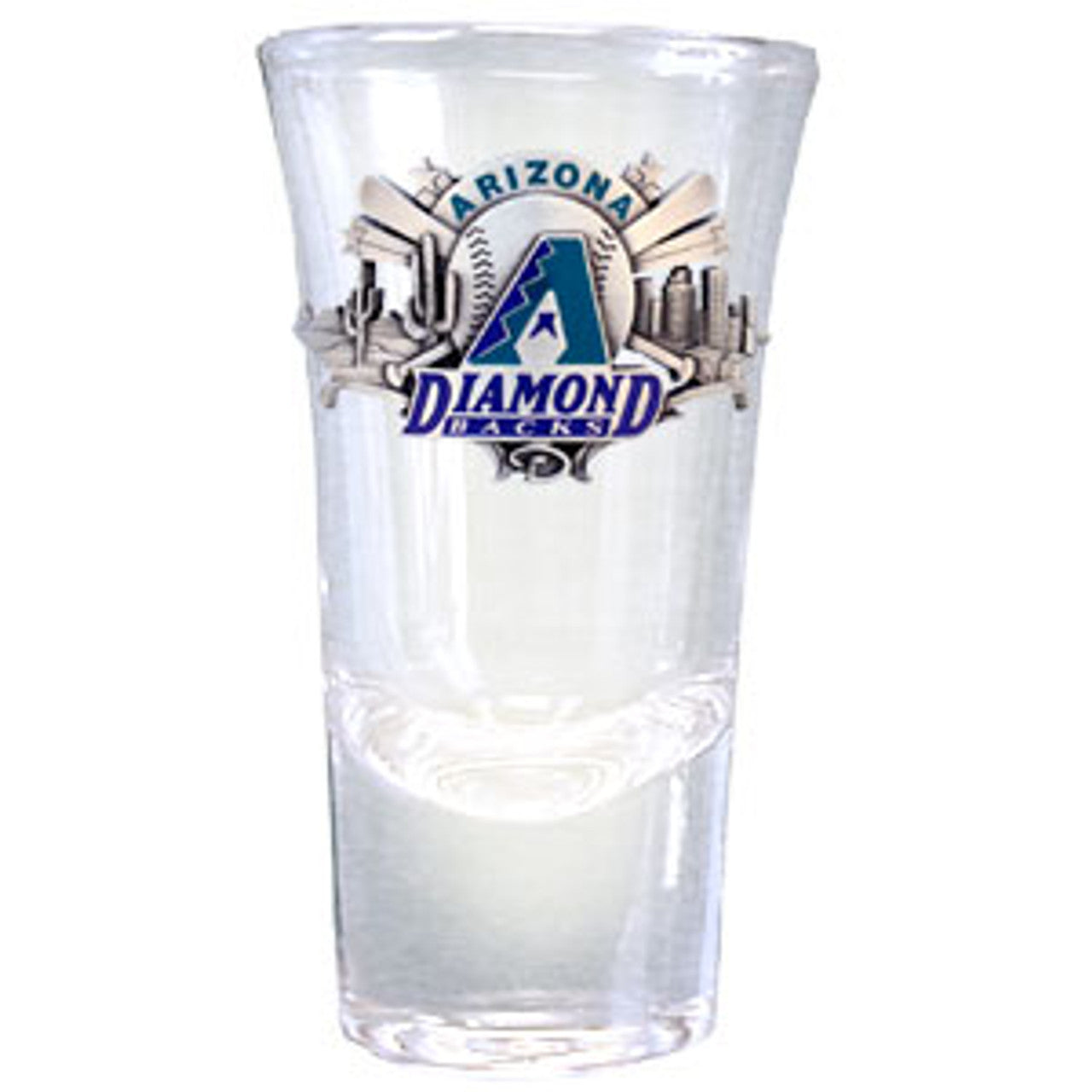 Arizona Diamondbacks Glass Shot Flared CO - Sports Collectibles, Sports Memorabilia, Sports Fan Shop, Sports Gifts