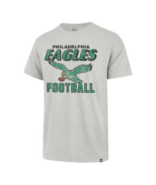 PHILADELPHIA EAGLES LEGACY RELAY GREY DOZER FRANKLIN TEE MEN-2XL - 757 Sports Collectibles