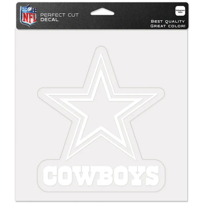 Dallas Cowboys Perfect Cut Decal 17" x 17" - Sports Gifts, Sports Memorabilia, Sports Collectibles, Fan Shop