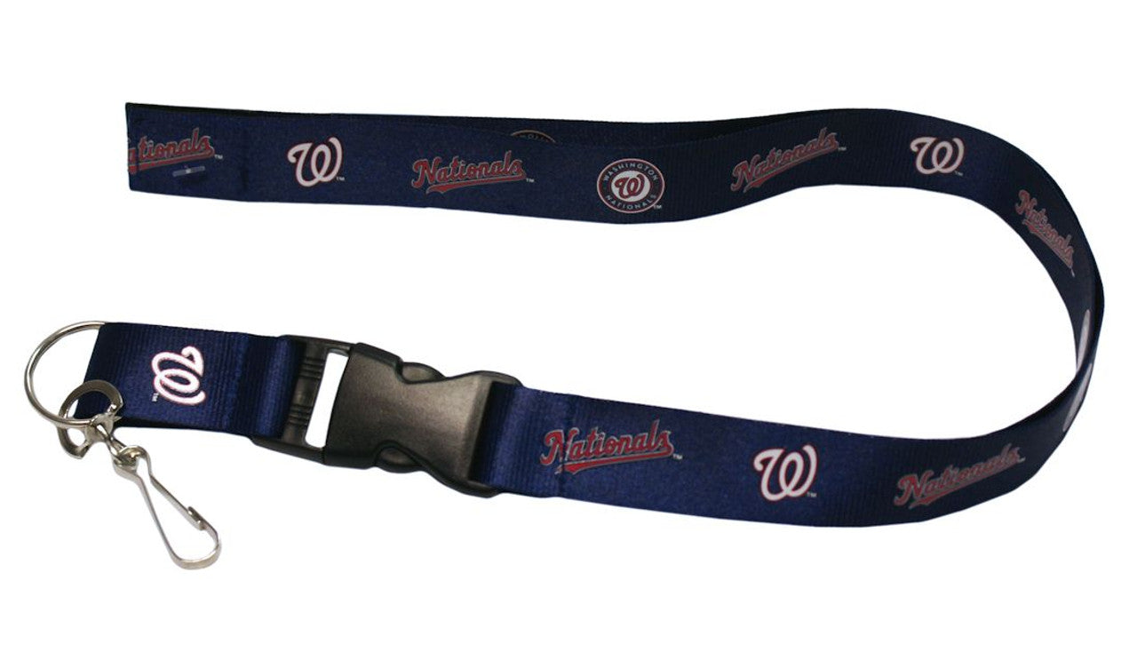 Washington Nationals Lanyard - Breakaway with Key Ring - Special Order - Sports Collectibles, Sports Memorabilia, Sports Fan Shop, Sports Gifts