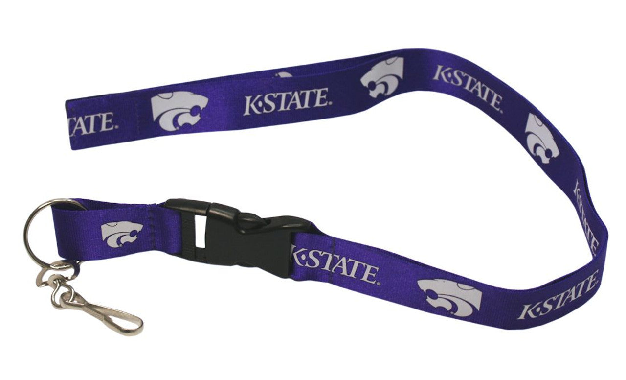 Kansas State Wildcats Lanyard - Breakaway with Key Ring - Special Order - Sports Collectibles, Sports Memorabilia, Sports Fan Shop, Sports Gifts