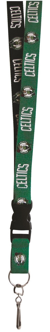 Boston Celtics Lanyard Two Tone Style - Sports Collectibles, Sports Memorabilia, Sports Fan Shop, Sports Gifts