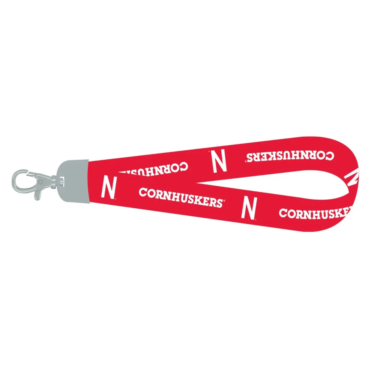 Nebraska Cornhuskers Lanyard Wristlet Style Alternate Design Special Order - 757 Sports Collectibles