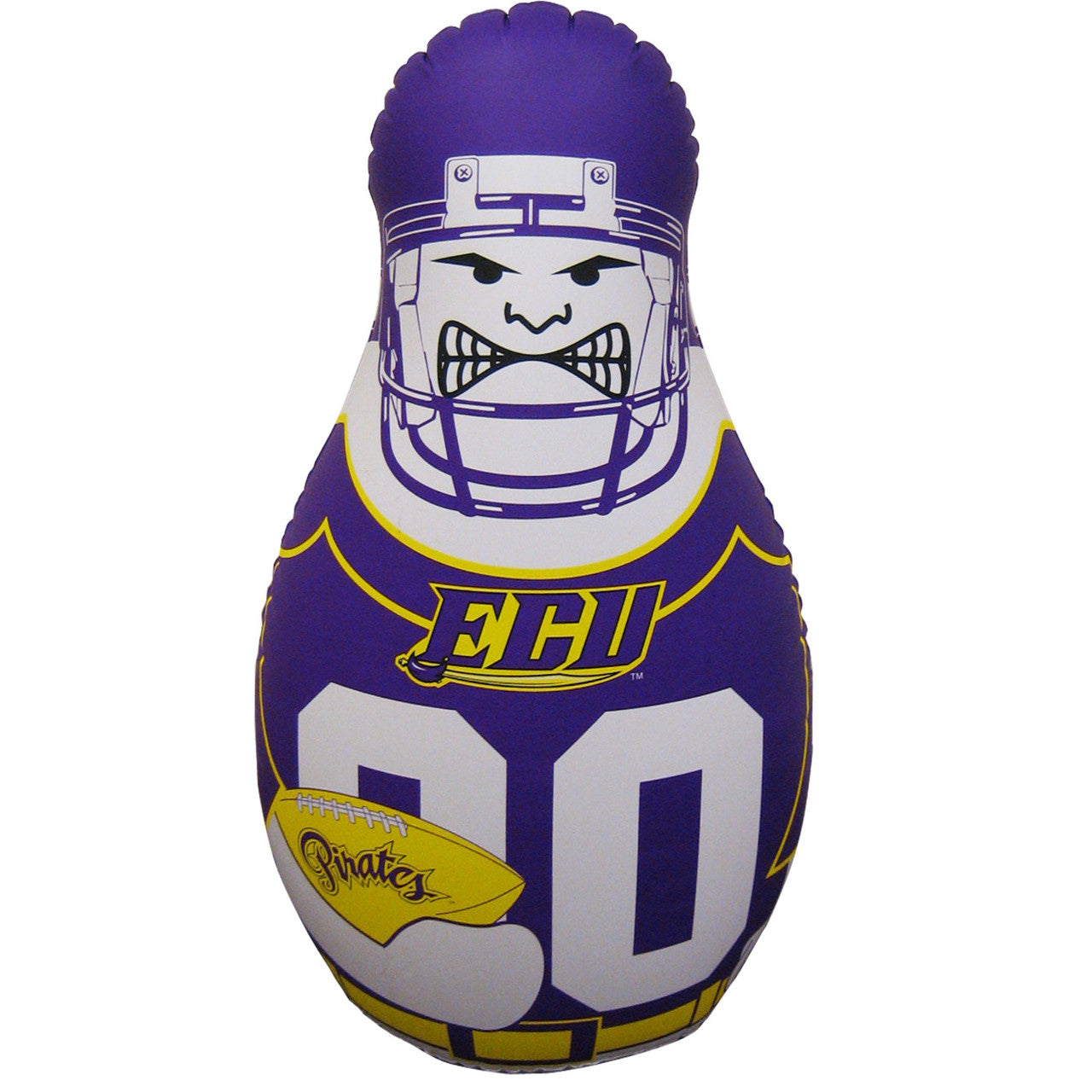 East Carolina Pirates Tackle Buddy Punching Bag CO - Sports Collectibles, Sports Memorabilia, Sports Fan Shop, Sports Gifts