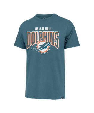 MIAMI DOLPHINS OCEANIC TEAL RESTART FRANKLIN TEE MEN 2XL - 757 Sports Collectibles