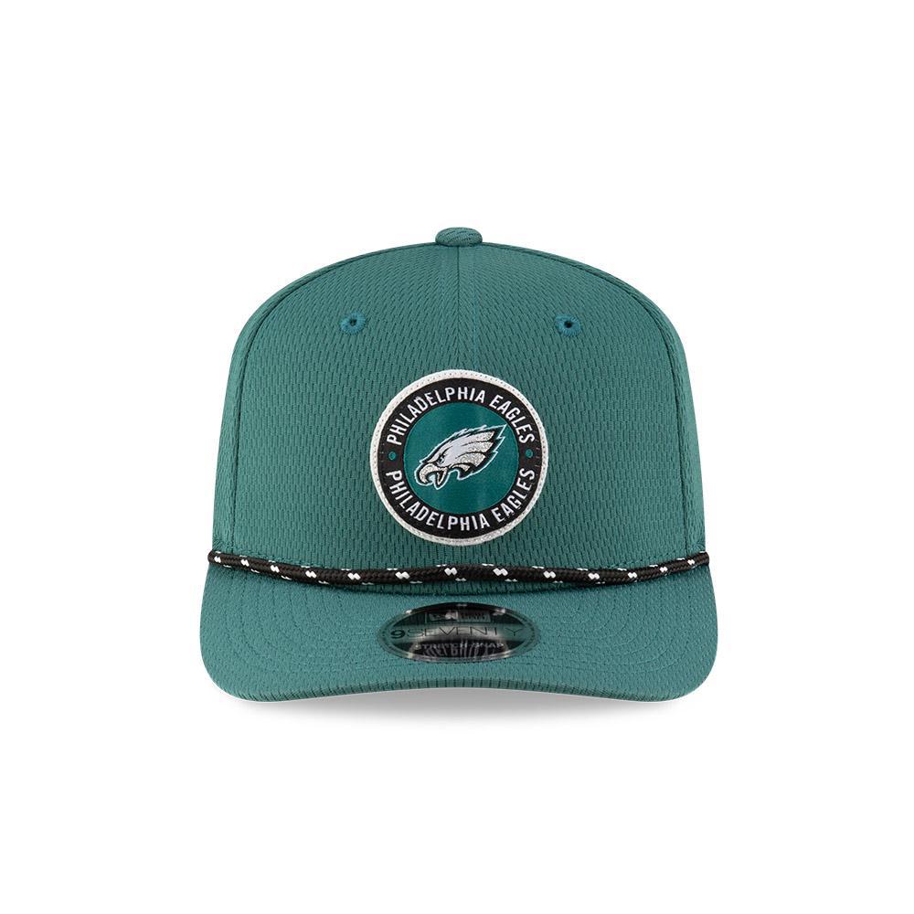 Eagles Men's New Era 2024 9SEVENTY Stretch Snap Sideline Hat - Sports Collectibles, Sports Memorabilia, Sports Fan Shop, Sports Gifts