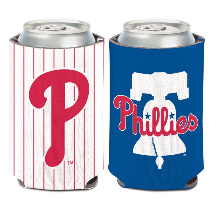 Philadelphia Phillies 2 Color Can Cooler 12 oz. - Sports Collectibles, Sports Memorabilia, Sports Fan Shop, Sports Gifts