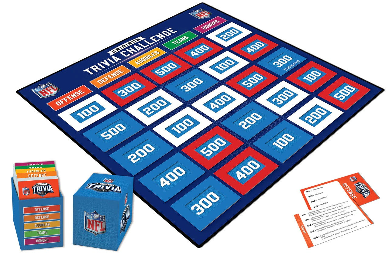 NFL Football Trivia Game - Sports Collectibles, Sports Memorabilia, Sports Fan Shop, Sports Gifts