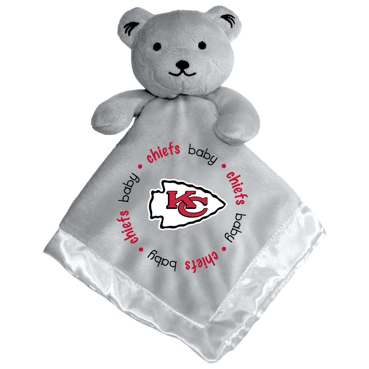 Kansas City Chiefs Security Bear Gray - Sports Collectibles, Sports Memorabilia, Sports Fan Shop, Sports Gifts