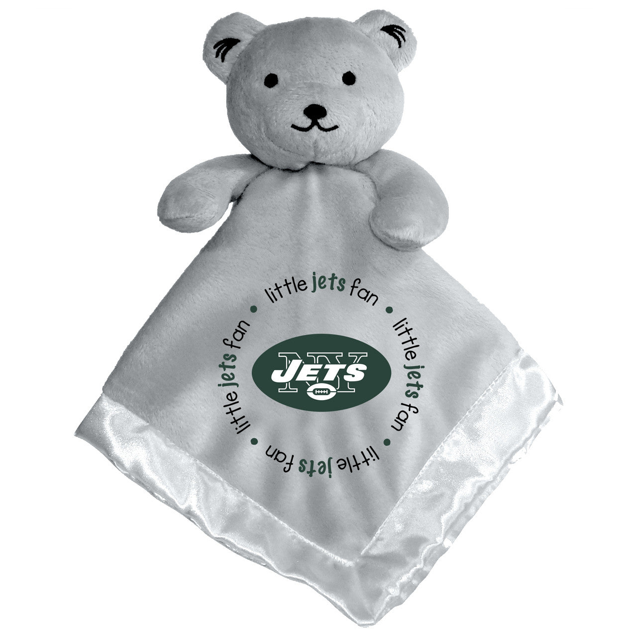 New York Jets Security Bear Gray - Sports Collectibles, Sports Memorabilia, Sports Fan Shop, Sports Gifts