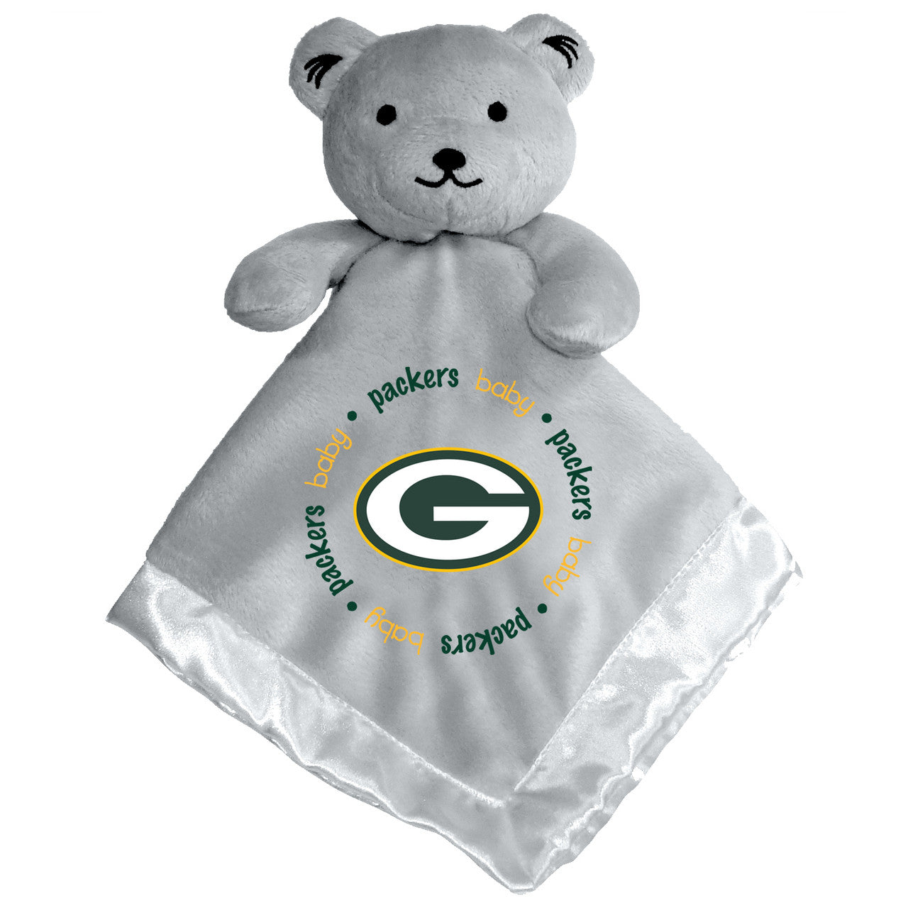 Green Bay Packers Security Bear Gray - Sports Collectibles, Sports Memorabilia, Sports Fan Shop, Sports Gifts
