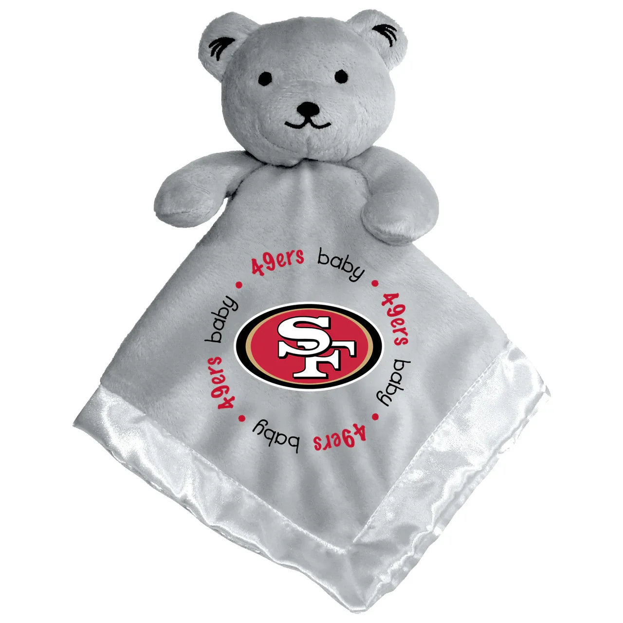 San Francisco 49ers Security Bear Gray - Sports Collectibles, Sports Memorabilia, Sports Fan Shop, Sports Gifts