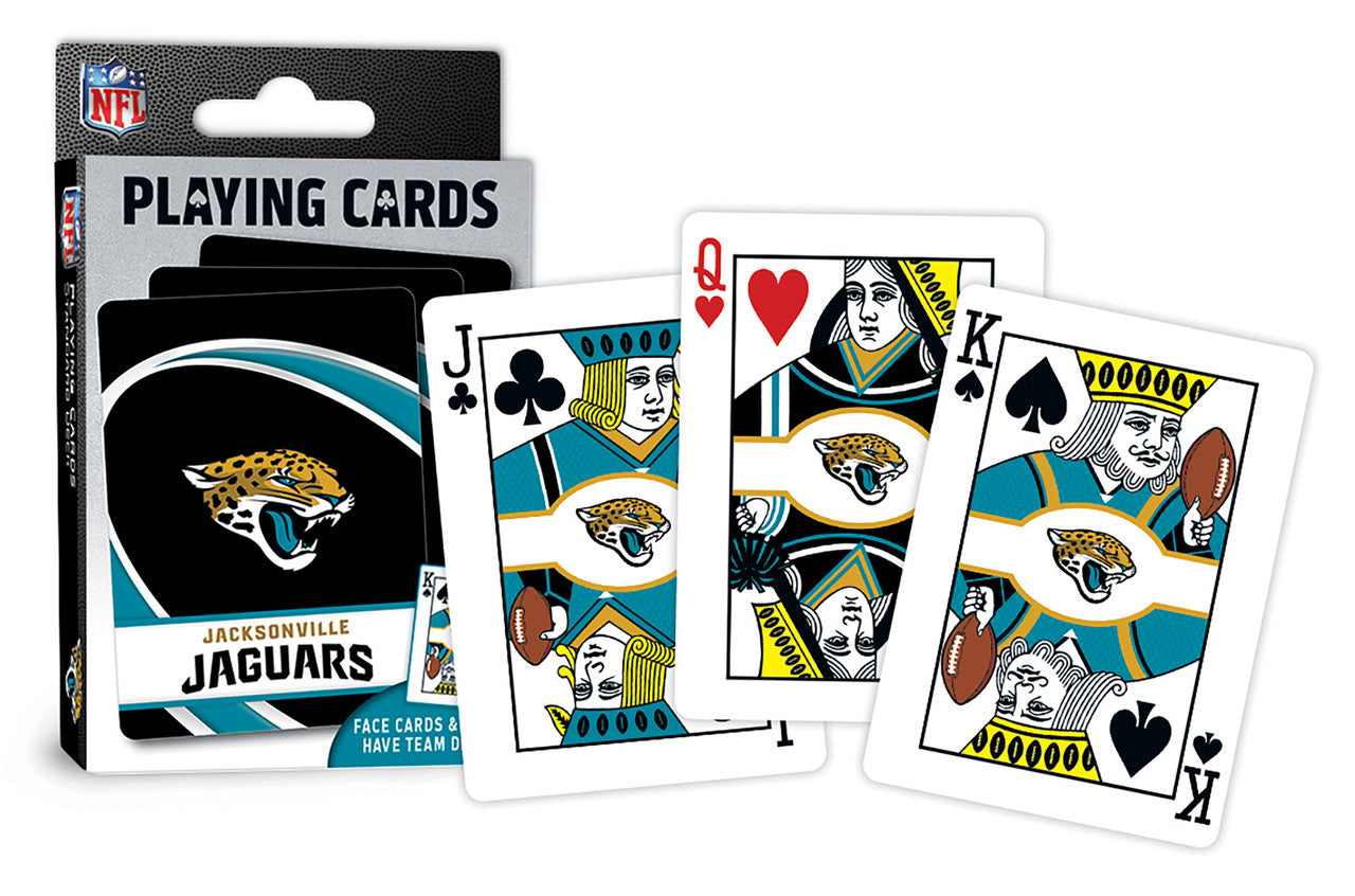 Jacksonville Jaguars Playing Cards Logo - Sports Collectibles, Sports Memorabilia, Sports Fan Shop, Sports Gifts
