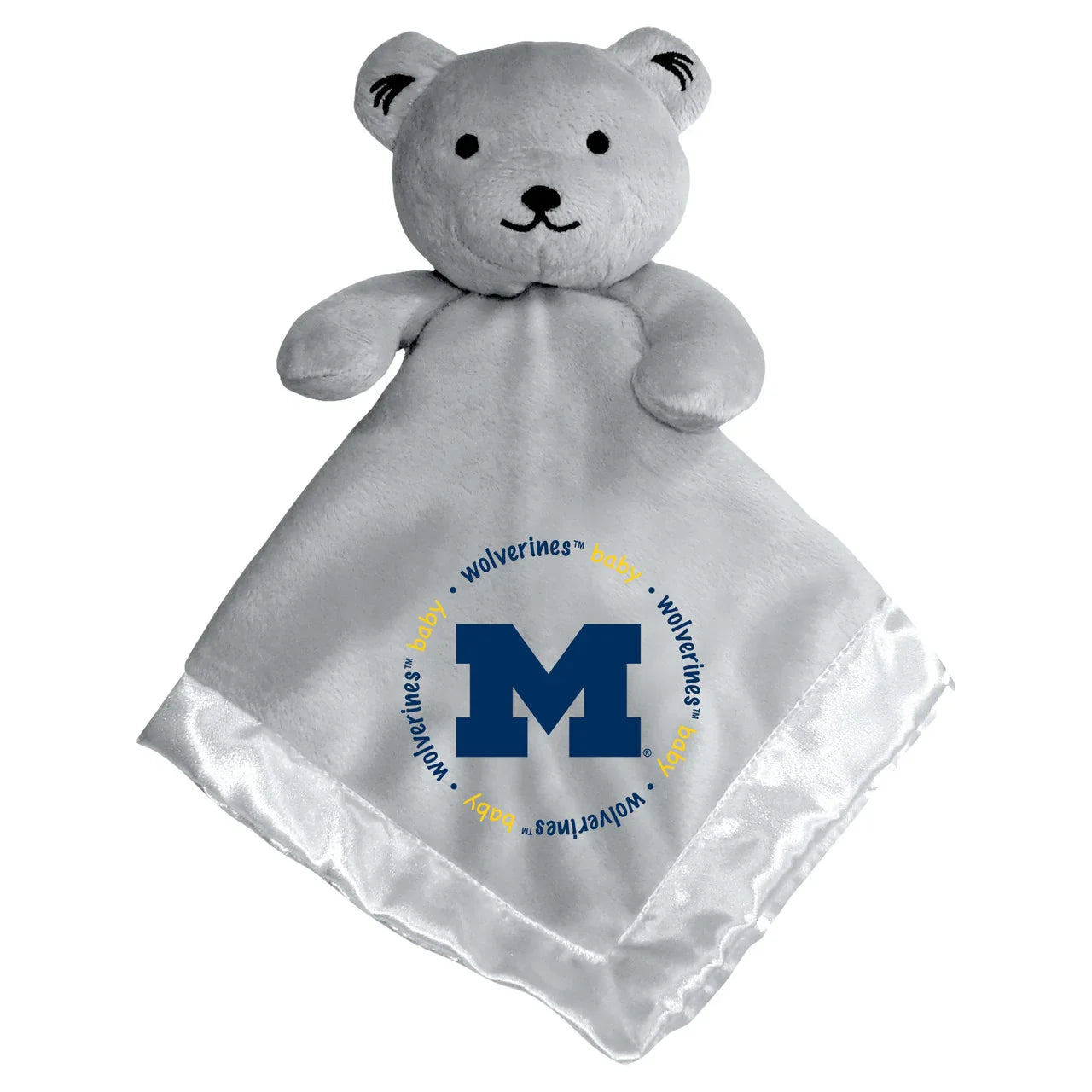 Michigan Wolverines Security Bear Gray - Sports Collectibles, Sports Memorabilia, Sports Fan Shop, Sports Gifts