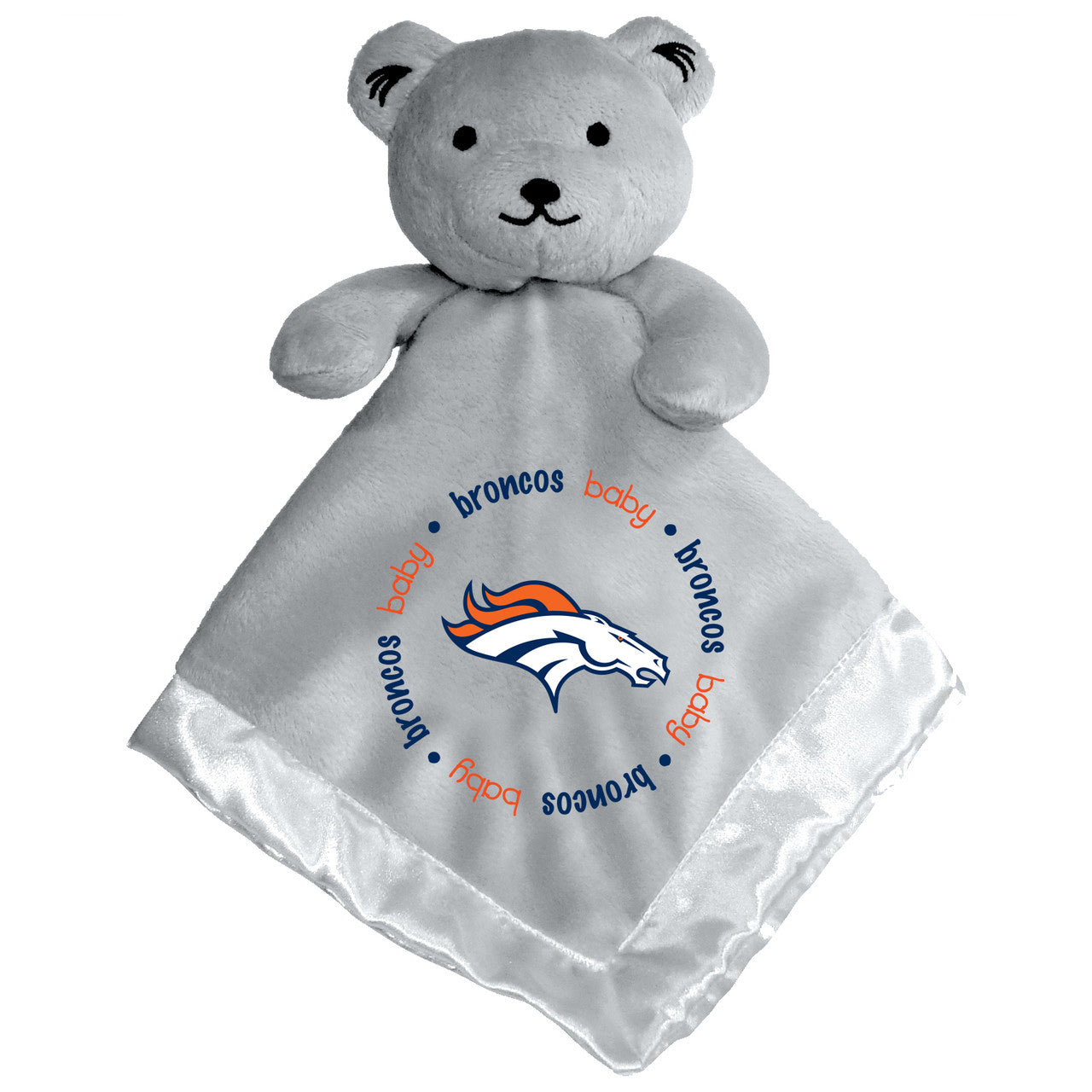 Denver Broncos Security Bear Gray - Sports Collectibles, Sports Memorabilia, Sports Fan Shop, Sports Gifts